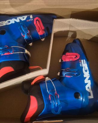 Scarponi da sci bambino Lange taglia 21.5 IT 33