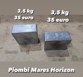 Peso piombo zavorra sub subacquea apnea pesca