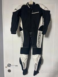 Tuta Moto Pelle Intera Gimoto Bambino Junior - S