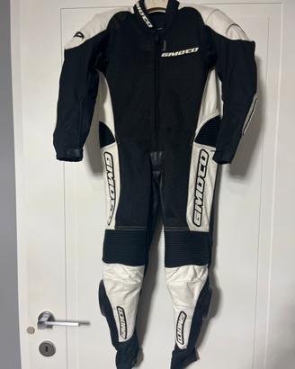 Tuta Moto Pelle Intera Gimoto Bambino Junior - S
