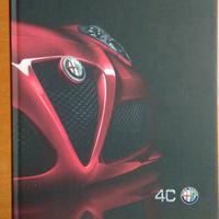 Rara Brochure Alfa Romeo 4C