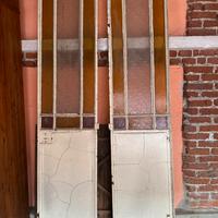 PORTE CON VETRO CATTEDRALE INIZI 1900