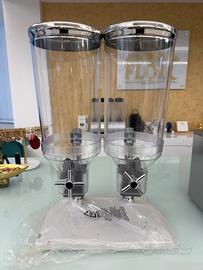 Dispenser cereali doppio professionale da buffet