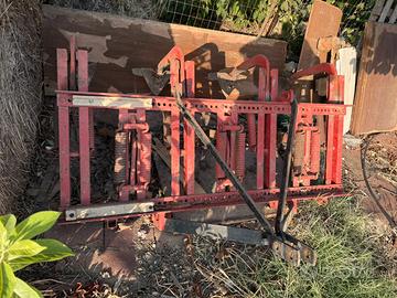 Coltivatore agricolo a sette punte