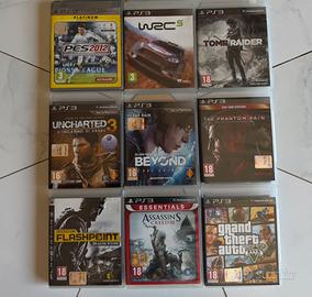 Lotto 9 giochi PS3 Originali