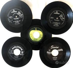 THE BEATLES - 5 VINILI 45 GIRI
