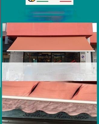 CAMBIA TELO DELLA TENDA DA SOLE 
