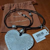 Collana cuore Vestopazzo nuova