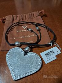 Collana cuore Vestopazzo nuova