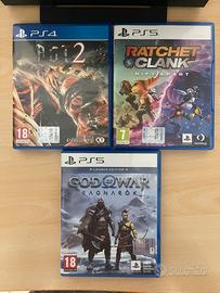 A.O.T. 2, Ratchet & Clank, God of War Ragnarök