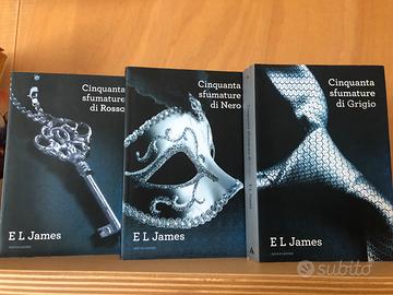 Cinquanta Sfumature: trilogia Grigio/Nero/Rosso