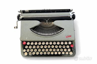 Macchina da scrivere Gossen Tippa anni ‘50