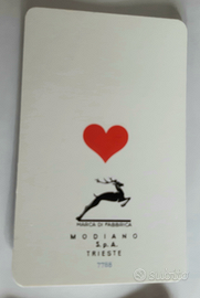 Modiano Trieste 36 carte piemontesi 3/1 regionali