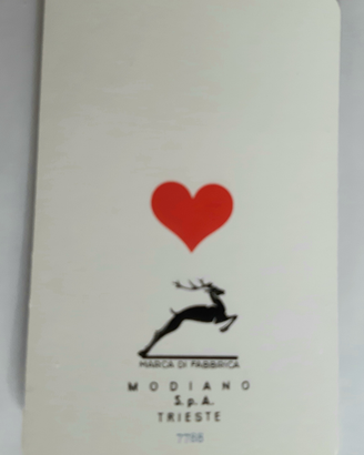 Modiano Trieste 36 carte piemontesi 3/1 regionali