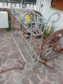 Fioriera Antica In Ferro Battuto