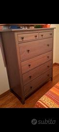 cassettiera e comodini 