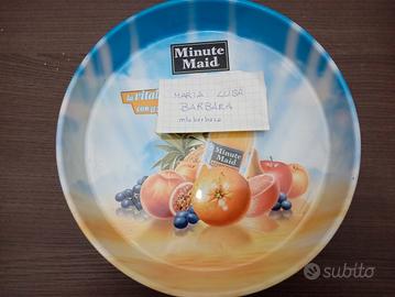 vassoio bar vintage minute maid 