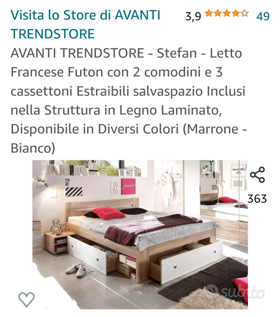 AVANTI TRENDSTORE - Stefan - Letto Francese Futon - Arredamento e  Casalinghi In vendita a Trento