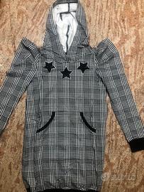 Vestito bambina felpato tg 12