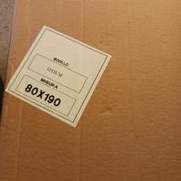 Materasso memory foam da una piazza nuovo