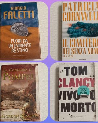 Libri vari titoli, tenuti benissimo a 6 € ciascuno