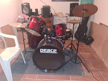 Batteria Acustica PEACE DP101