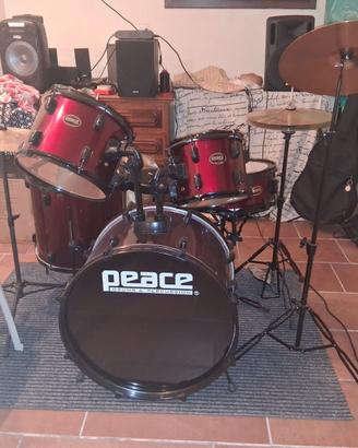 Batteria Acustica PEACE DP101