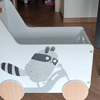 carrello porta giochi