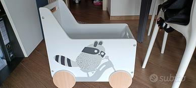 carrello porta giochi