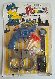Police Gun Set - Bootleg The Simpsons - vintage 90