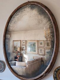 Specchio ovale grande