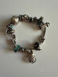 Trollbeads originale completo, argento 925, Dragon