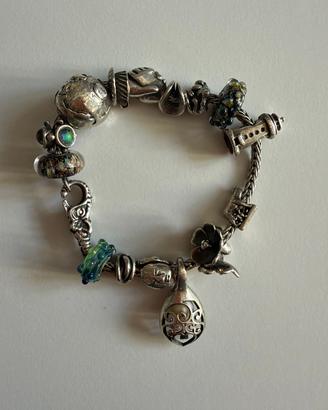 Trollbeads originale completo, argento 925, Dragon