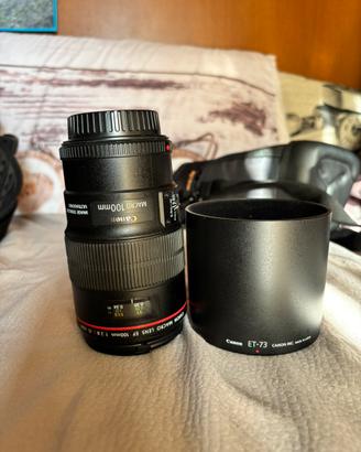 Canon   100mm macro 2.8 serie L