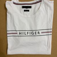 T-shirt TOMMY HILFINGER  bianca taglia XL