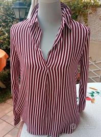 Pull&Bear – Camicia donna in viscosa (taglia S).
