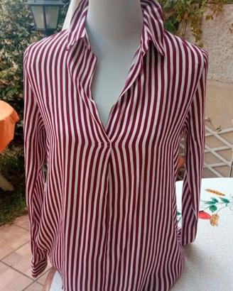 Pull&Bear – Camicia donna in viscosa (taglia S).
