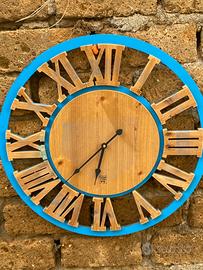 Orologio da parete in legno vintage /