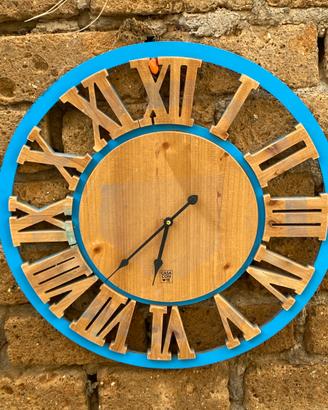Orologio da parete in legno vintage /