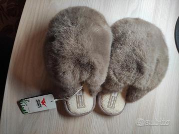 Ciabatte con pelo donna jomix tg.38