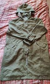 giacca a vento verde chiaro 