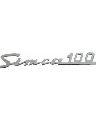 Emblema Targhetta auto Simca 1000