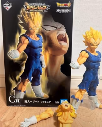 Action figure Majin Vegeta MASTERLISE