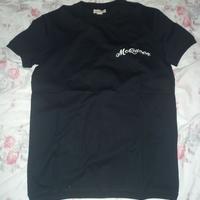 T-shirt Mcqueen nera