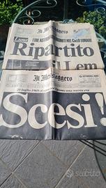 Messaggero di Roma allunaggio Apollo 11