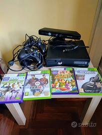 XBox 360 + Kinect 360 + 2 Controller + Giochi