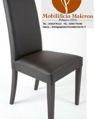 Sedie Bar In Legno Imbottite Ecopelle cd0098