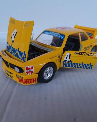 MODELLO BMW 3:0 CS RALLY GIALLA BURAGO NO MARTOYS