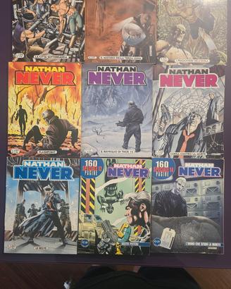 Lotto 9 fumetti Nathan Never di cui 2 Speciali