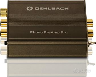 Oehlbach Phono Pre Amp Pro per testine MM o MC